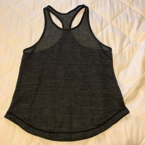 Lululemon 4 Black/gray tank